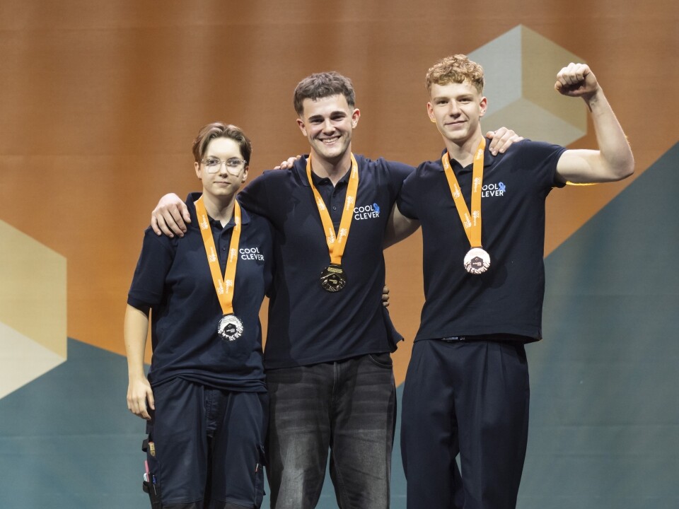 Podest SwissSkills 2025 Schweizermeister Kategorie Kältesystem-MonteurInnen 1. Platz Nevio Lang Zaugg Kälte AG